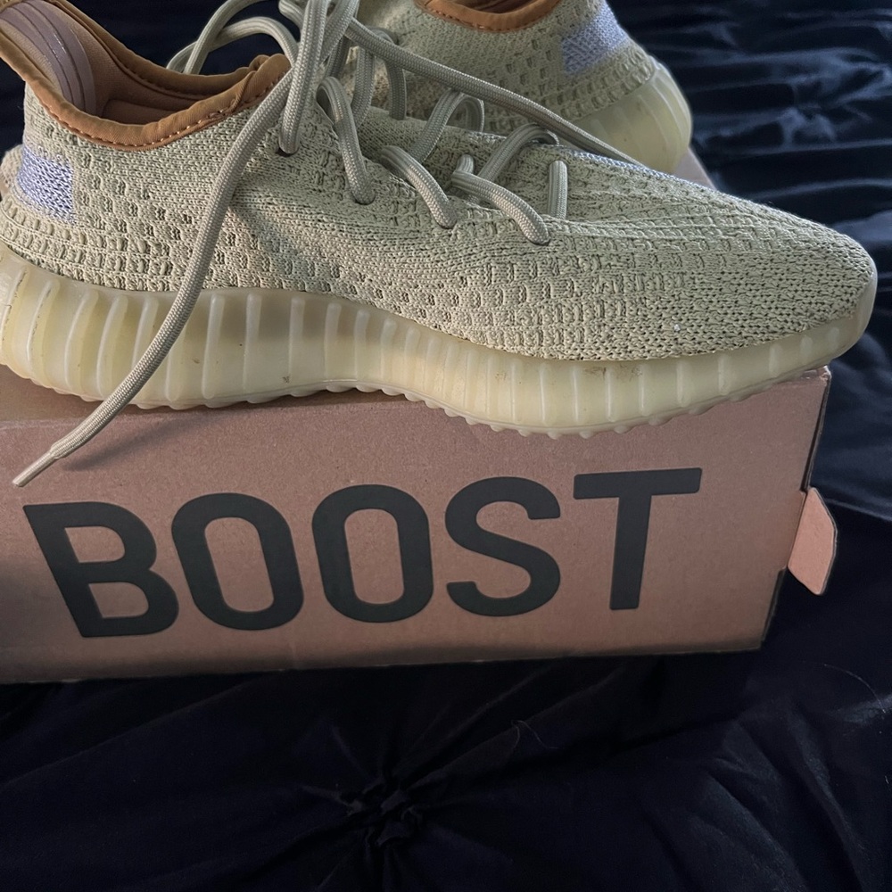 Adidas Yeezy Boost 350 V2 in Olive and Gray